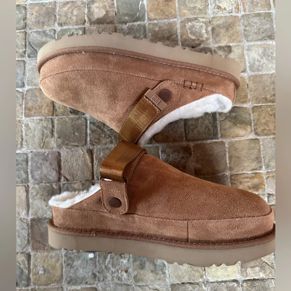 UGG Tan Shearling Lined Footwear - Picture 2 of 12